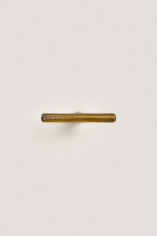 LOT BOUTONS DE PORTE MÉTALLIQUES DORÉS (LOT DE 2)