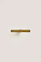 LOT BOUTONS DE PORTE MÉTALLIQUES DORÉS (LOT DE 2)
