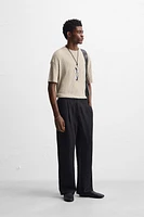 IRREGULAR TEXTURED T-SHIRT