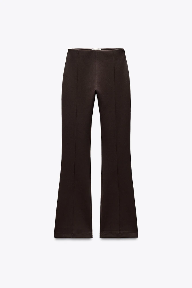 PANTALON FLARE INTERLOCK