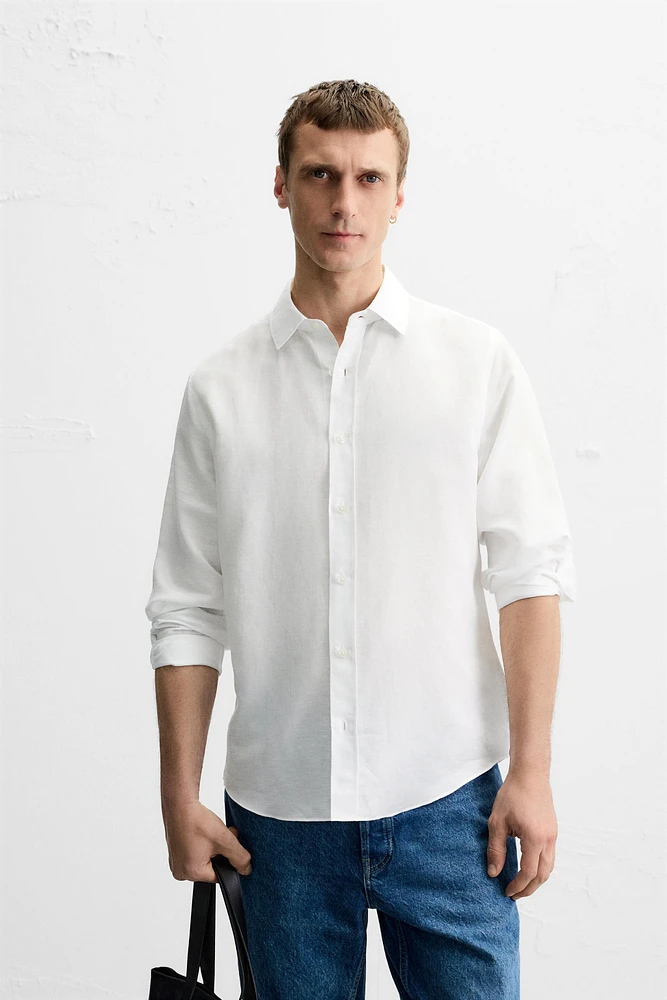COTTON - LINEN SHIRT