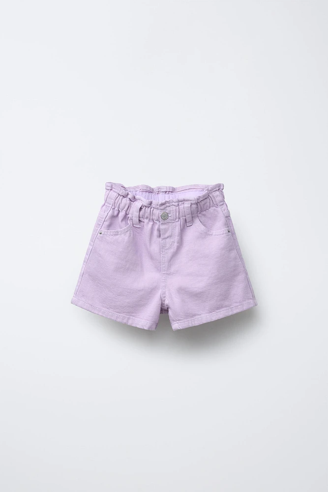 COMFORT TWILL PAPERBAG SHORTS
