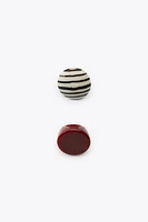 PACK OF 2 RESIN MAXI RINGS