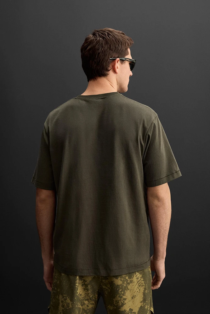 COTTON BLEND TRAINING T-SHIRT