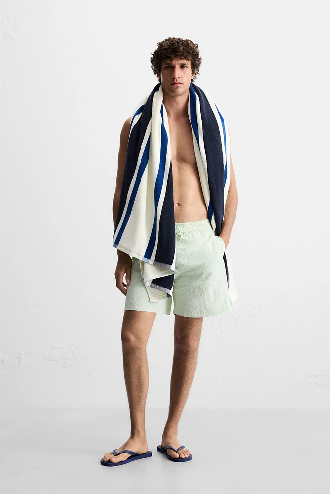 STRIPED BEACH TOWEL