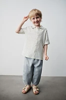 PANTALON BALLON PLIS