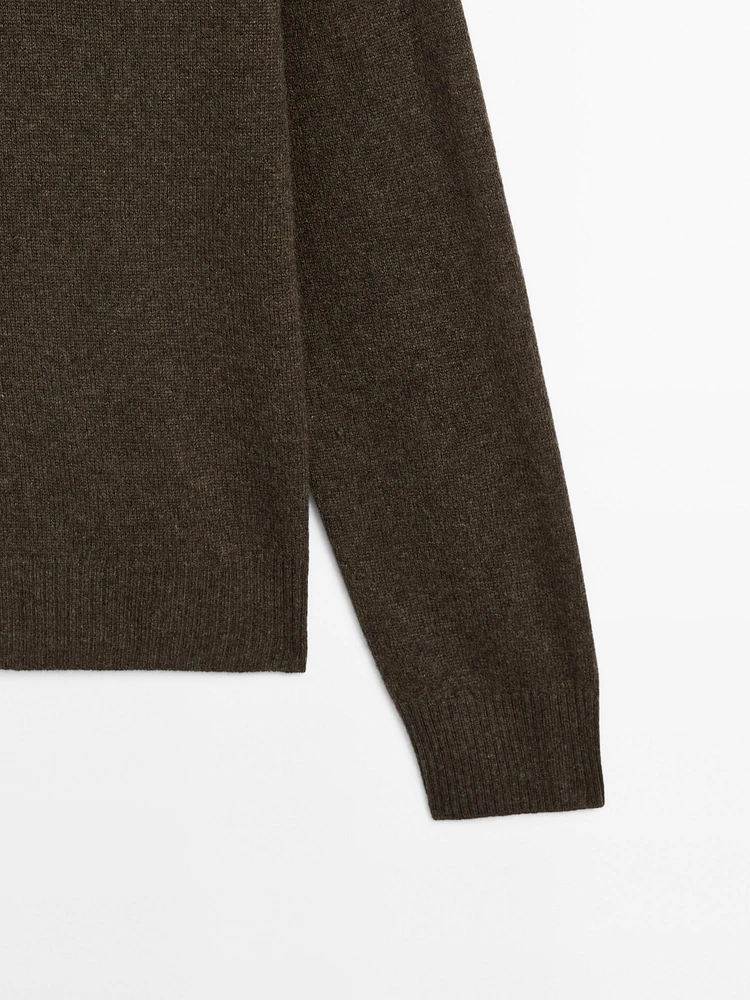 Pull en maille 100 % cachemire
