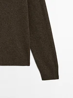 Pull en maille 100 % cachemire