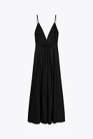 ZW COLLECTION LONG DRESS WITH TIES