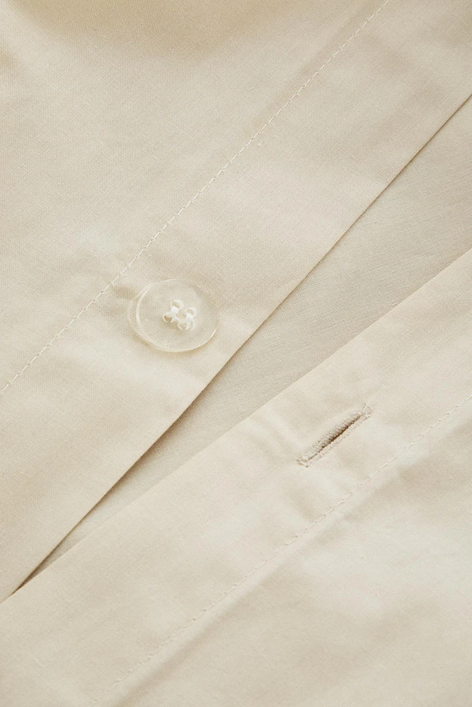 PERCALE FITTED SHEET | 15.7" THICK (200 THREAD COUNT)