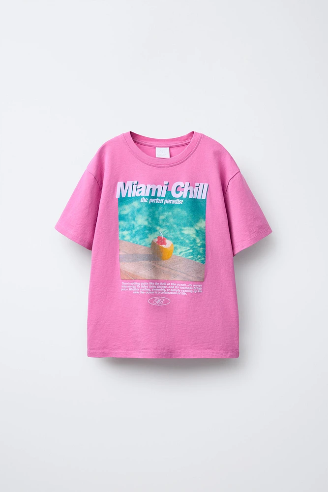 PHOTOGRAPH PRINT T-SHIRT