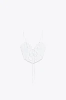 SWEETHEART CROP TOP