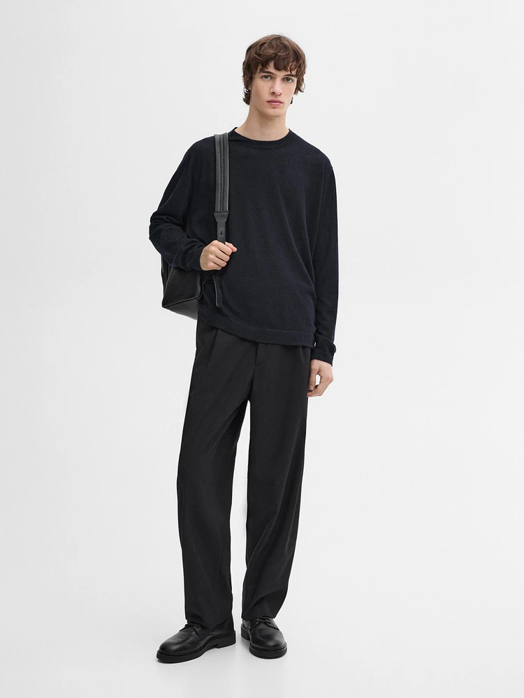 Pull en maille légère 100 % cachemire