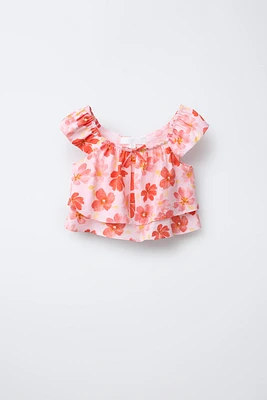 FLORAL PRINT TOP