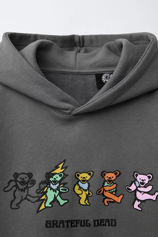 GRATEFUL DEAD AND RHINO ENTERTAINMENT © PRINTED SWEATSHIRT