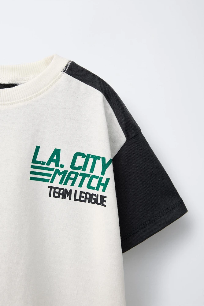 NUMBER PRINT T-SHIRT