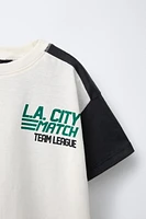 NUMBER PRINT T-SHIRT