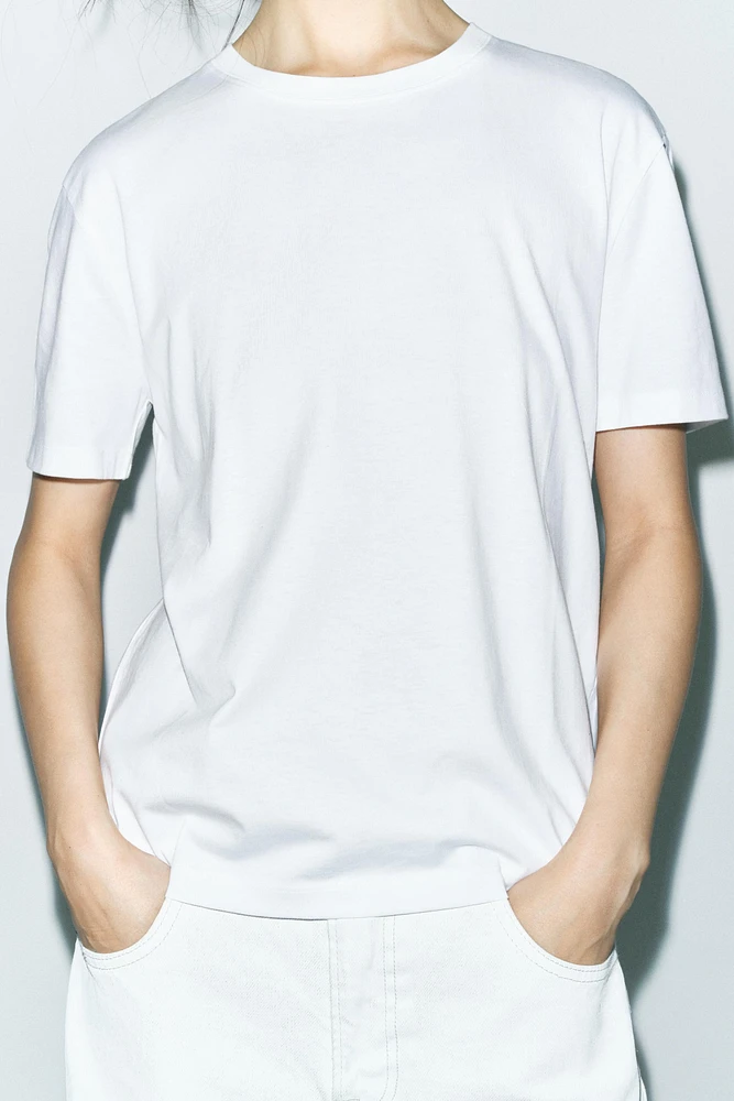 BASIC COTTON T-SHIRT