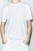 BASIC COTTON T-SHIRT