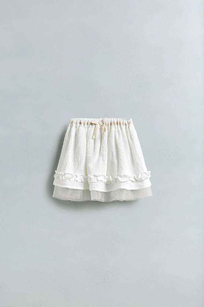 TULLE SKORT