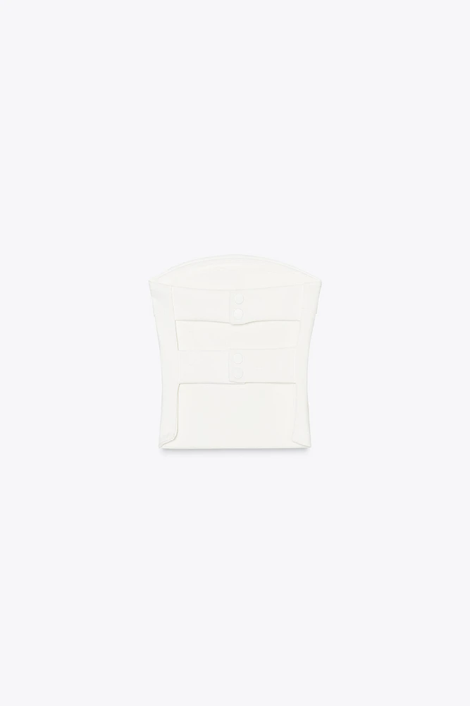 STRETCH BANDEAU TOP