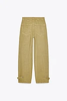 PANTALON BALLOON AVEC PASSANTS