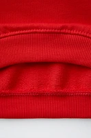 SWEAT À INSCRIPTION ET BANDES