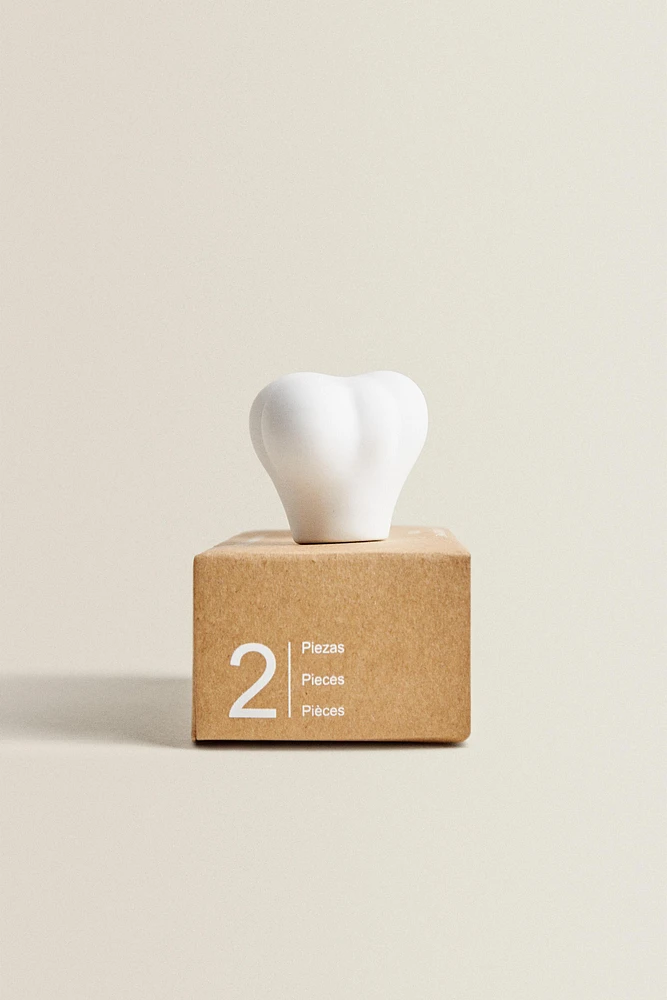 LOT BOUTONS DE PORTE ENFANTS NUAGE (LOT DE 2)