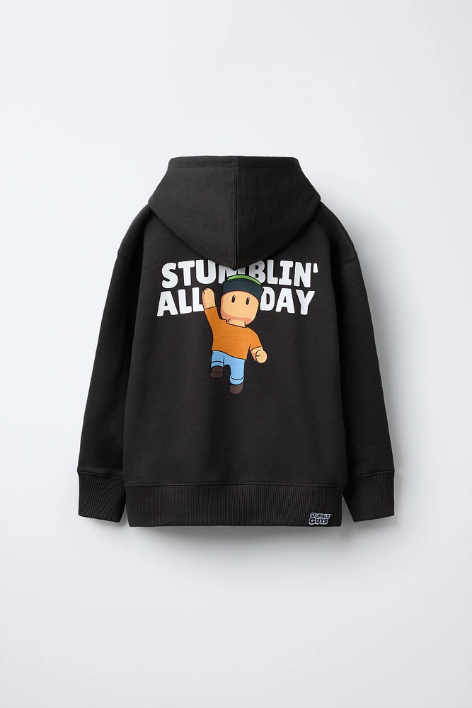 STUMBLE GUYS ™ © SCOPELY EMBOSSED SWEATSHIRT