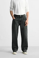 STRAIGHT FIT RELAXED JEANS