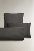PERCALE COTTON PILLOWCASE ( THREAD COUNT