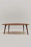 BEVELED WOODEN COFFEE TABLE