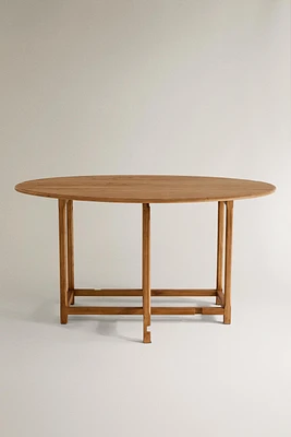 FOLDABLE OVAL TABLE