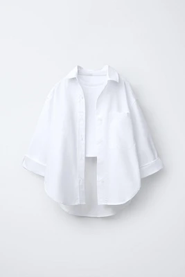 PACK CHEMISE OXFORD AVEC T-SHIRT RIB