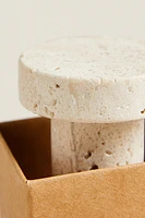 BEIGE MARBLE HOOK