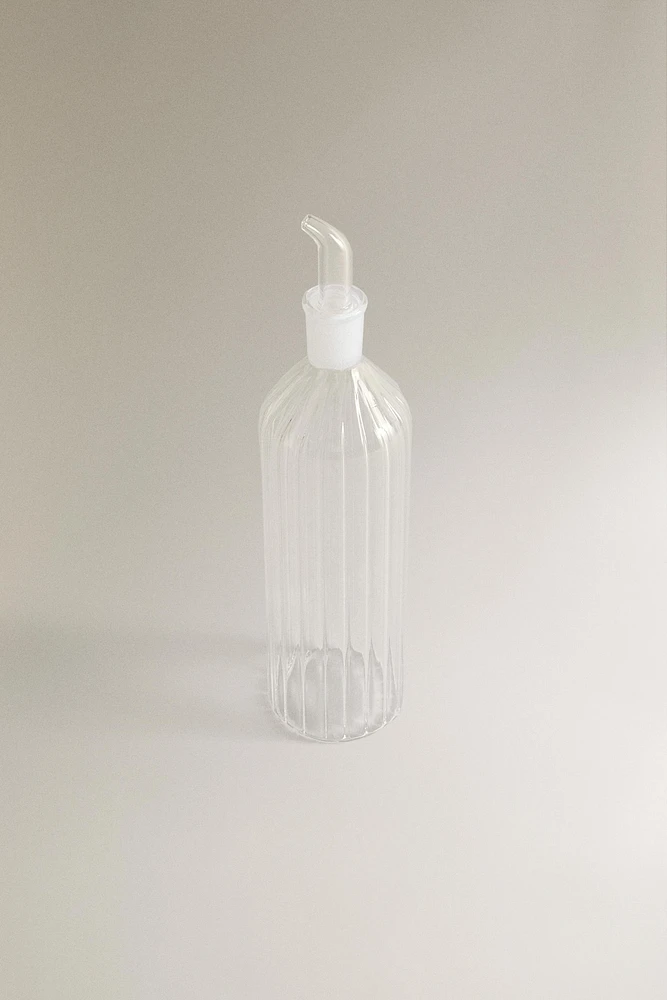 ROUND BOROSILICATE GLASS CRUET