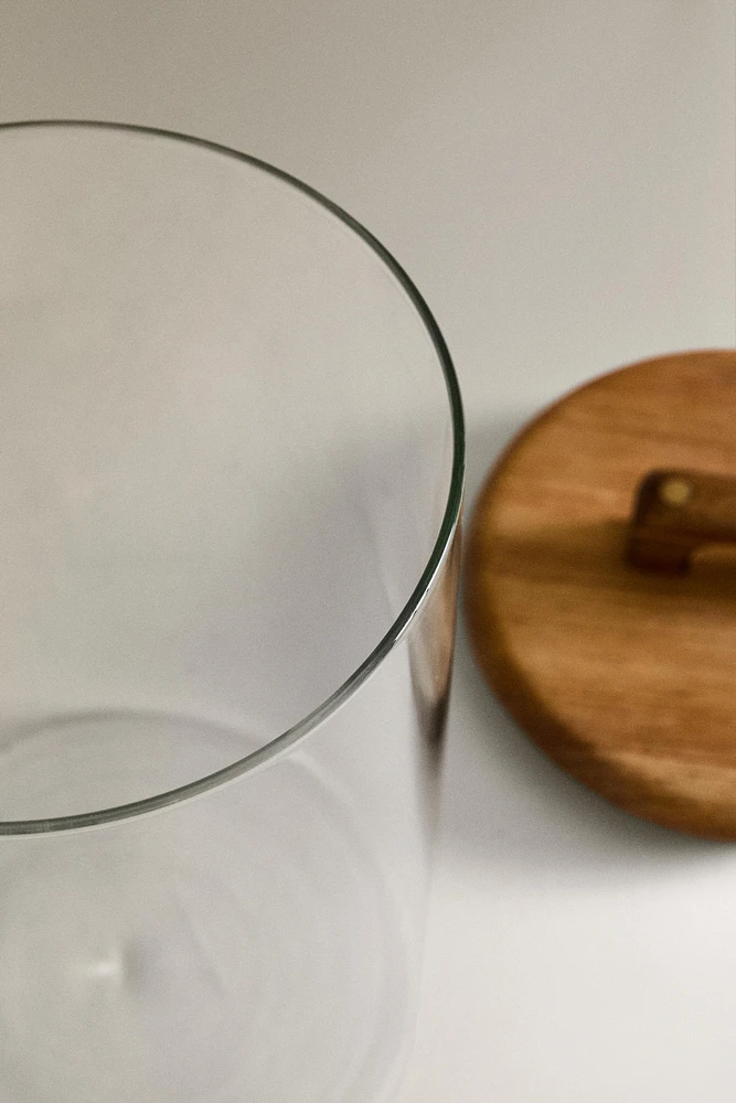 LARGE WIDE STORAGE JAR