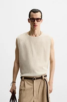TEXTURED TANK TOP