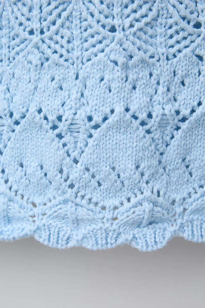 BEADED KNIT TOP