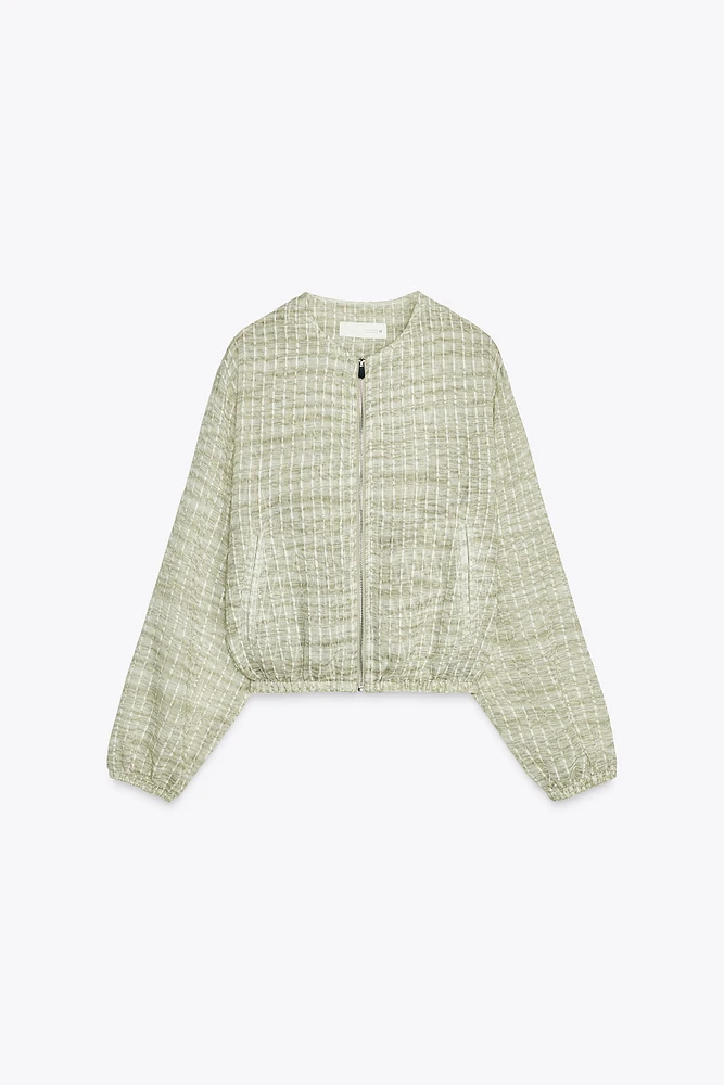 FLOWY ORGANZA JACKET