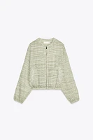 FLOWY ORGANZA JACKET