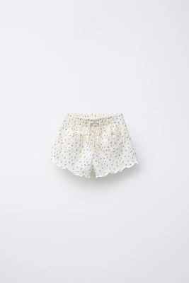 FLORAL PRINT BERMUDA SHORTS