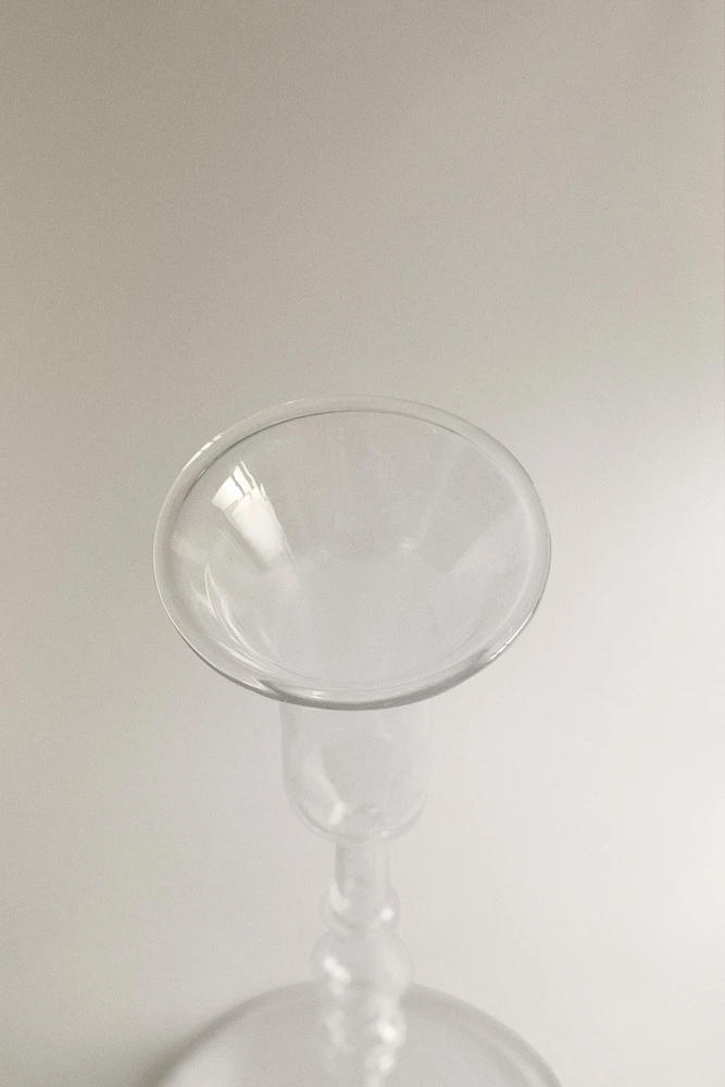 CRYSTAL CANDLESTICK