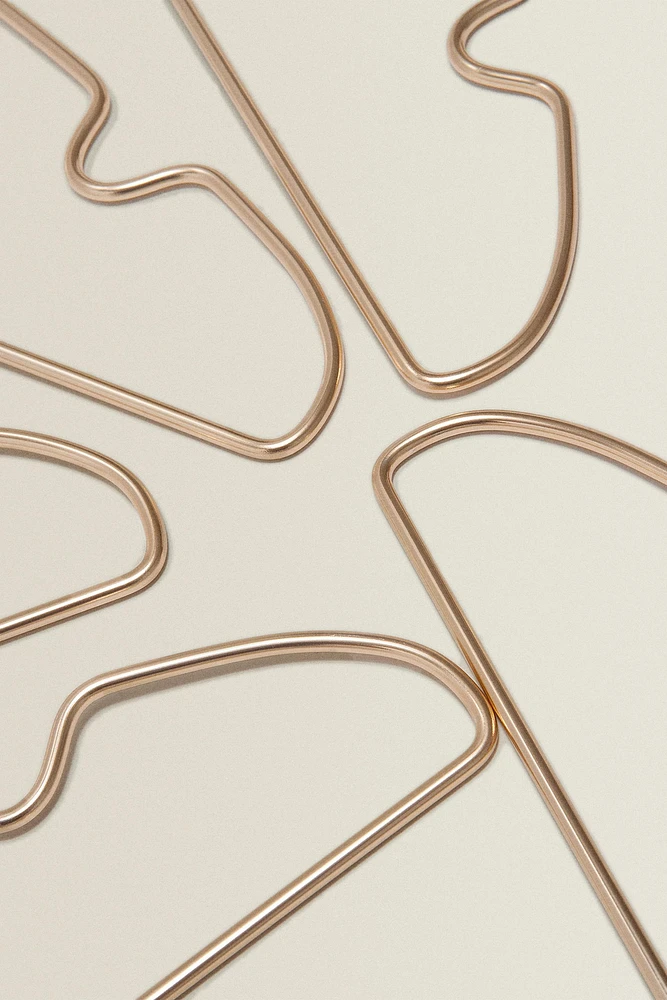 METAL HANGER (SET OF 5)