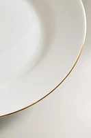 ASSIETTE À PAIN PORCELAINE BONE CHINA BORD