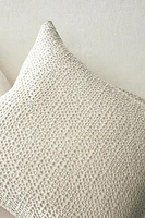 MINI WAFFLE KNIT THROW PILLOW COVER
