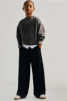 PANTALON AVEC TAILLE À REVERS