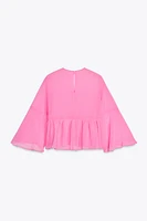 BLOUSE VOLANTS