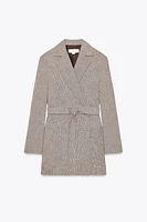 BELTED OVERSIZED BLAZER