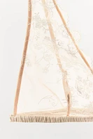 MESH LACE TRIANGLE BRA